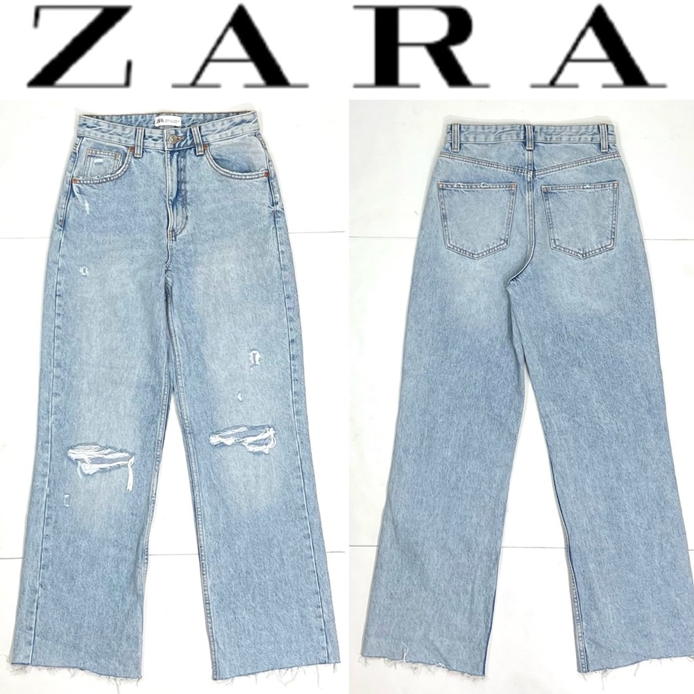 Zara Women's High Waisted Jeans
